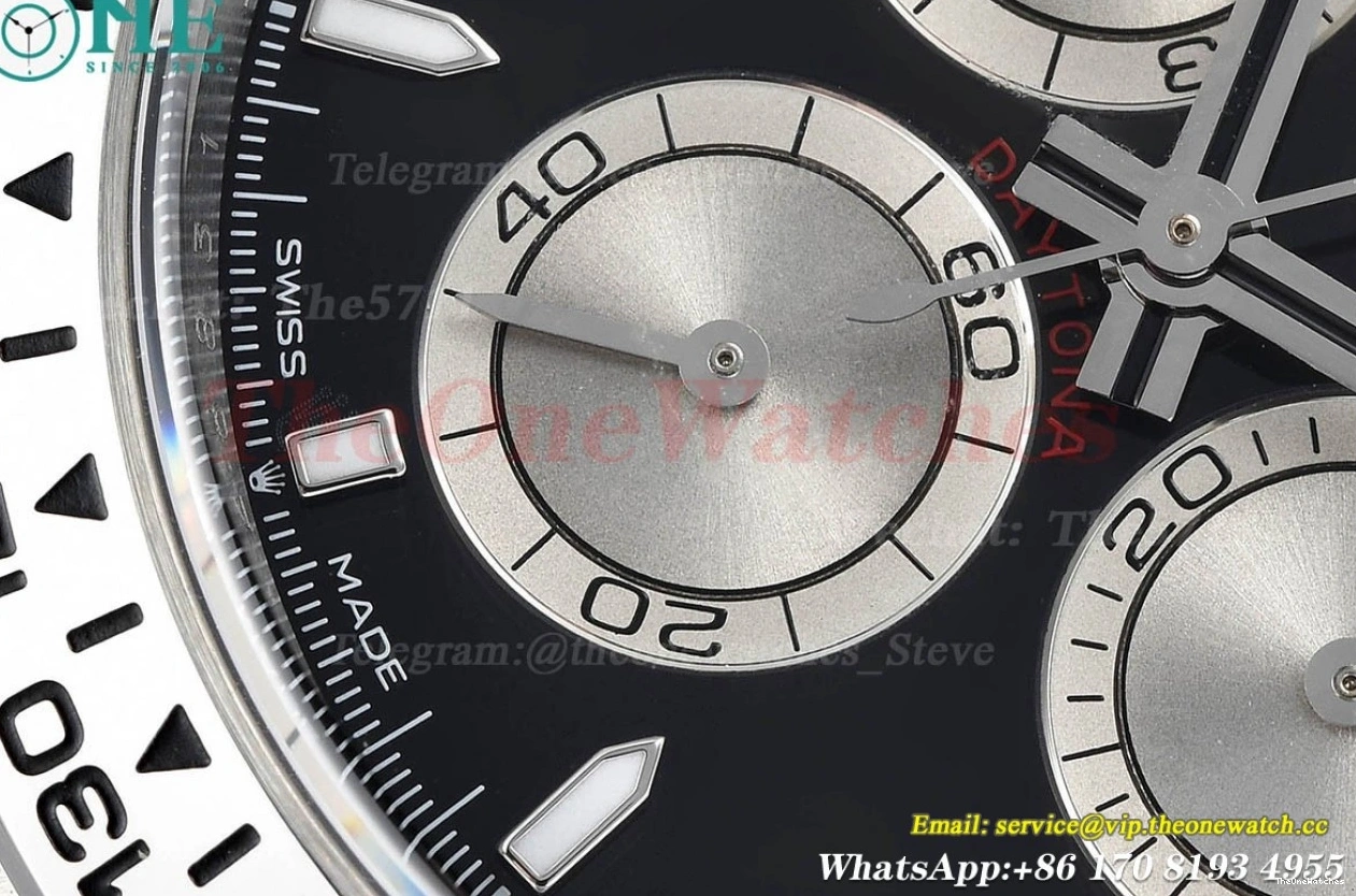 SS SH4131 Black SS 40mm Clone Clean Daytona 126509 Stk Super 0315